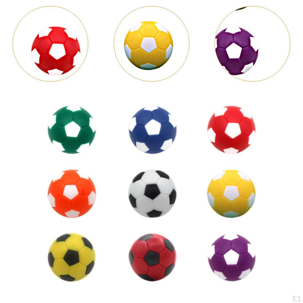 9x Foosball Balls Table Football Official Top Soccer 36 mm for Indoor