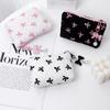 New Korean Style Fashion Simple Bow Wallet Cute Large Capacity Lipstick Storage Makeup Bag Coin Wallet Women Girl Birthday Gifts