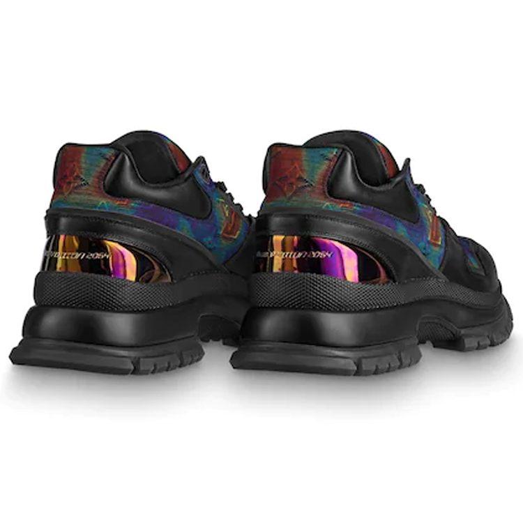 Louis Vuitton Trail 2054 Sneaker 'Black Iridescent' 1A7QQZ