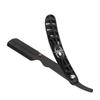 Straight Edge Razor Holder Men Professional Hollow Handle Manual Shaver Support Rack for Face