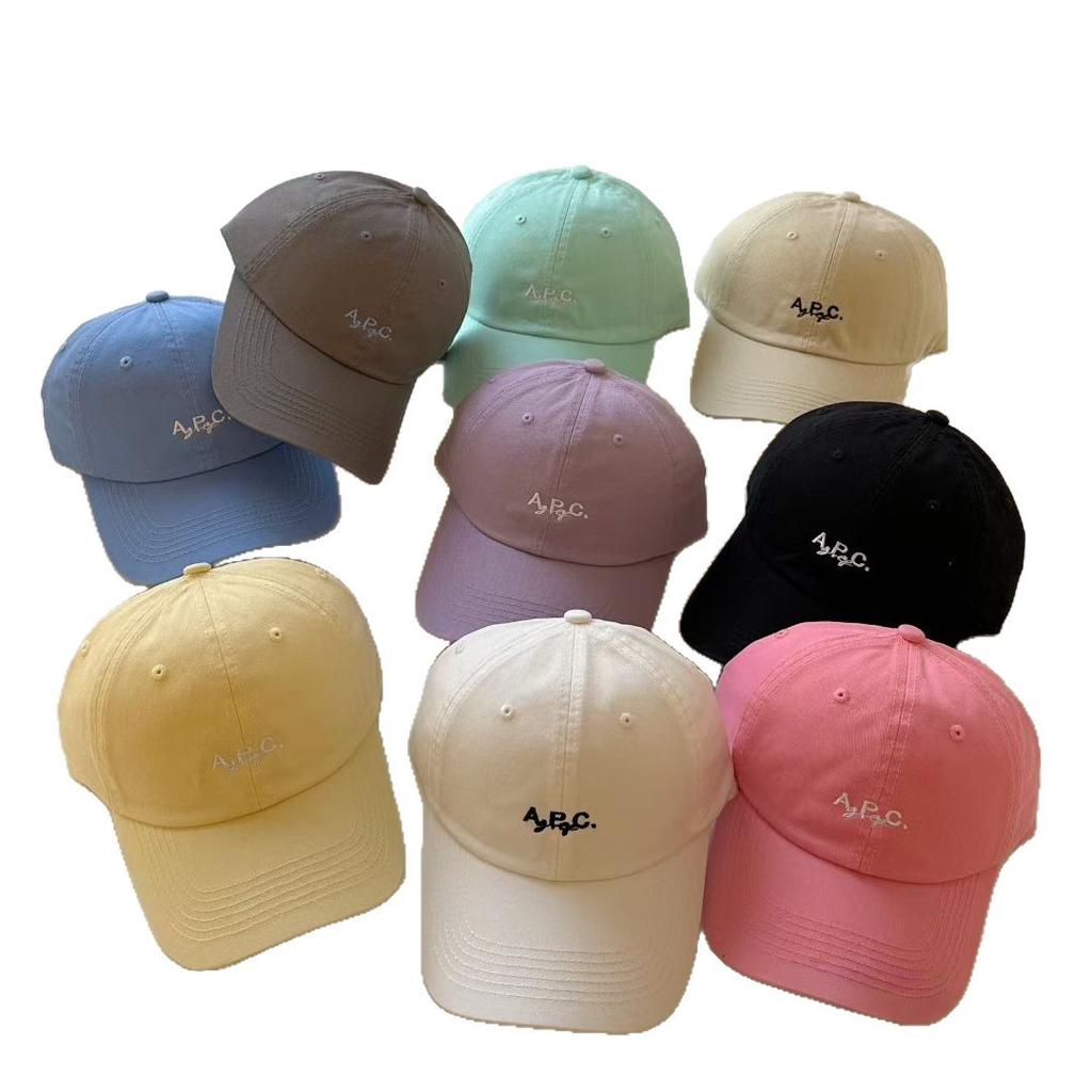 New Dopamine Bright Soft-top Baseball Cap, Unisex Simple Big-brim Wide-brim Face-hugging Sun-shading Baseball Cap