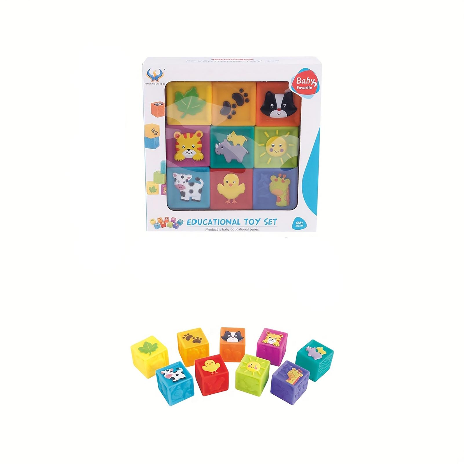 

Детские мягкие строительные детские развивающие игрушки для складывания One Size