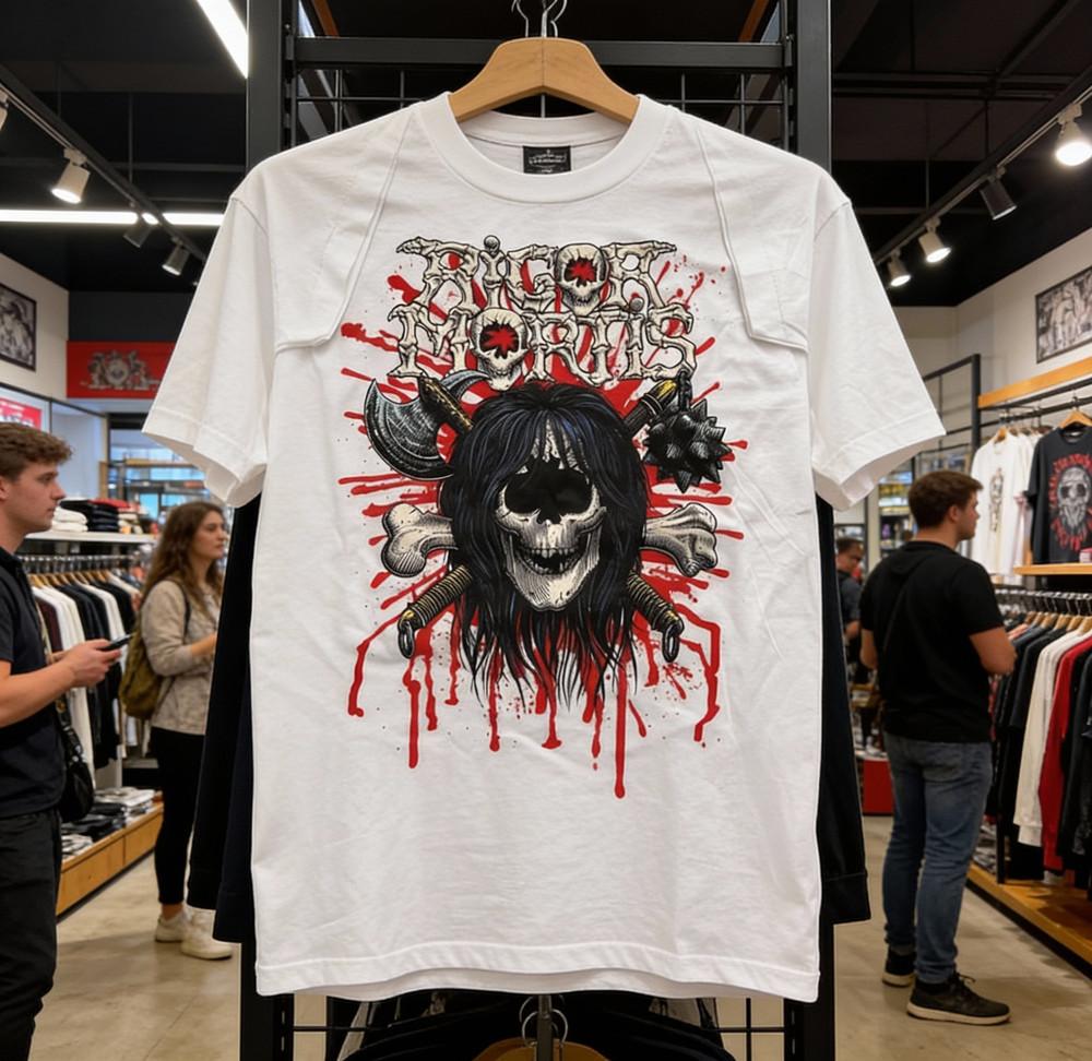 Rigor Mortis Band Don’t Skip On The Meat Shirt Unisex Tour S to 5XL Unisex T-Shirt XXXL