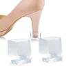 Latin Heel Cover, Betty Dance Heel Cover, Heel Protective Cover, Wear-resistant, Transparent Bag.