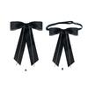 Uniform Bows Tie For Janpanese JK Uniform Cosplay Accessory Neckwear with Rhinestones Jk Seifuku Cute Anime Bowtie