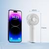 2025 Mini Handheld Desktop Dual-Purpose Fan Three-speed High Wind Adjustable Portable Handheld Fan For Indoor/outdoor Travel