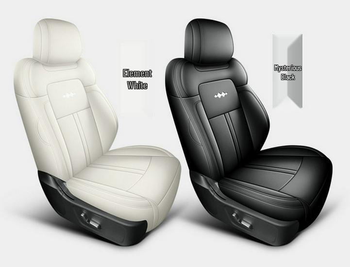 Equation Leopard Titanium 3 Full Leather Breathable Car Seat Cover for All Seasons