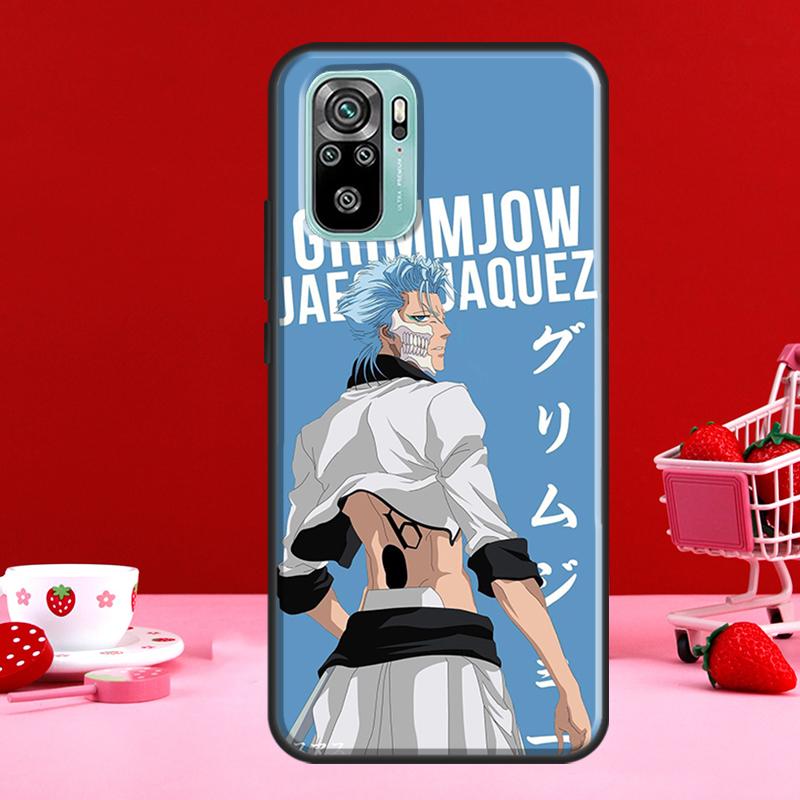 

Чехол Grimmjow Jaegerjaquez Bleach для Xiaomi Redmi Note 8 9 10 11 Pro Note 10S 9S 11S для Redmi 9 10 9T 9A 9C Coque Redmi 7