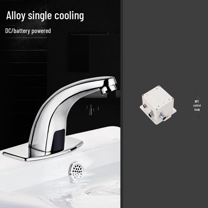Smart Automatic Infrared Dual-Temperature Faucet for Hands-Free Washing