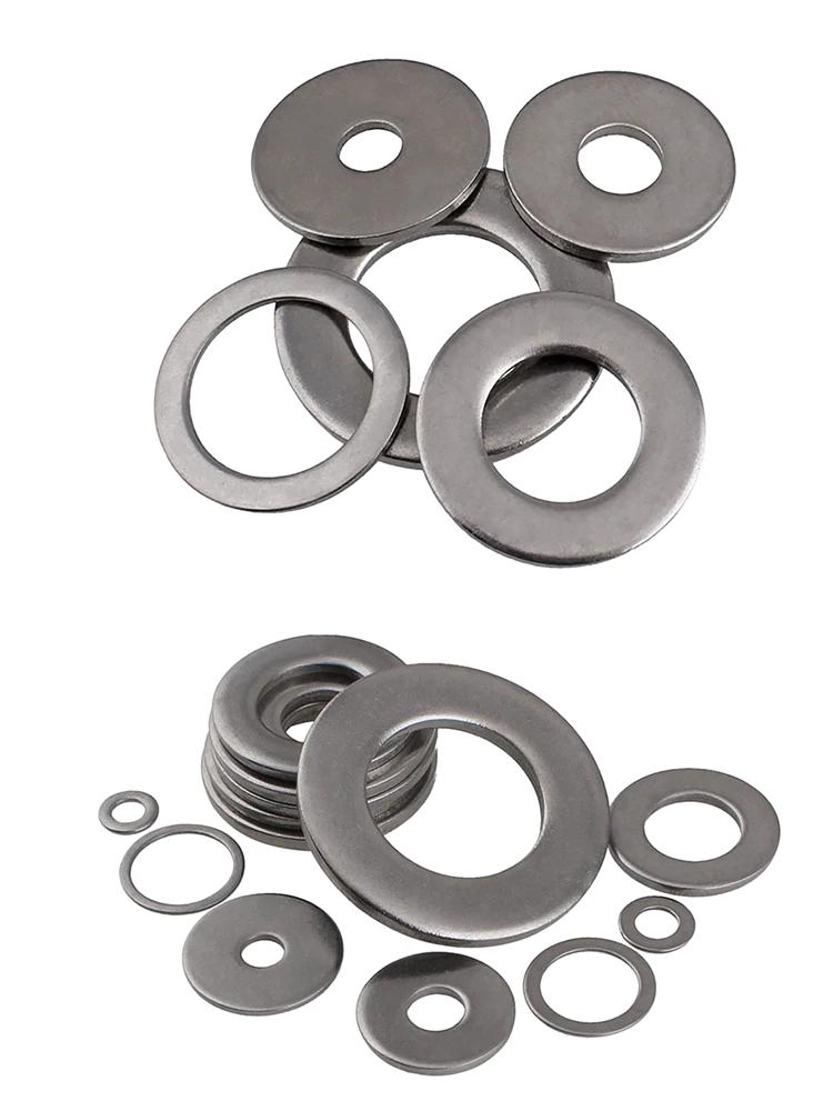 M16 M18 M20 M22 M24 SUS316 Stainless Steel Non-standard Plain Washers Flat Gaskets Shims for Cylinder Complete Sizes Large Rings