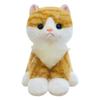 Cotton Realistic Stuffed Cat Doll Meow Sound Effect Simulated Cat Plushie  Home Decoration