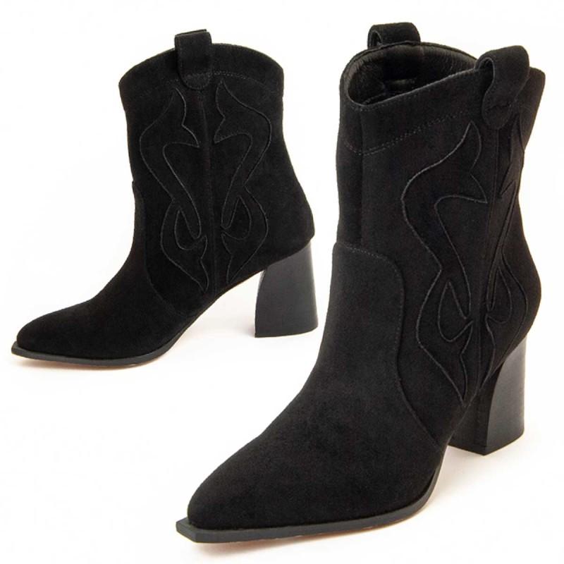 Montevita Botín De Tacón Para Mujer.    Cacera  96621 41