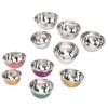 5 Pieces Stainless Steel Bowls with Lids Multipurpose Baking and Mixing Bowl Set for Vegetable Fruit