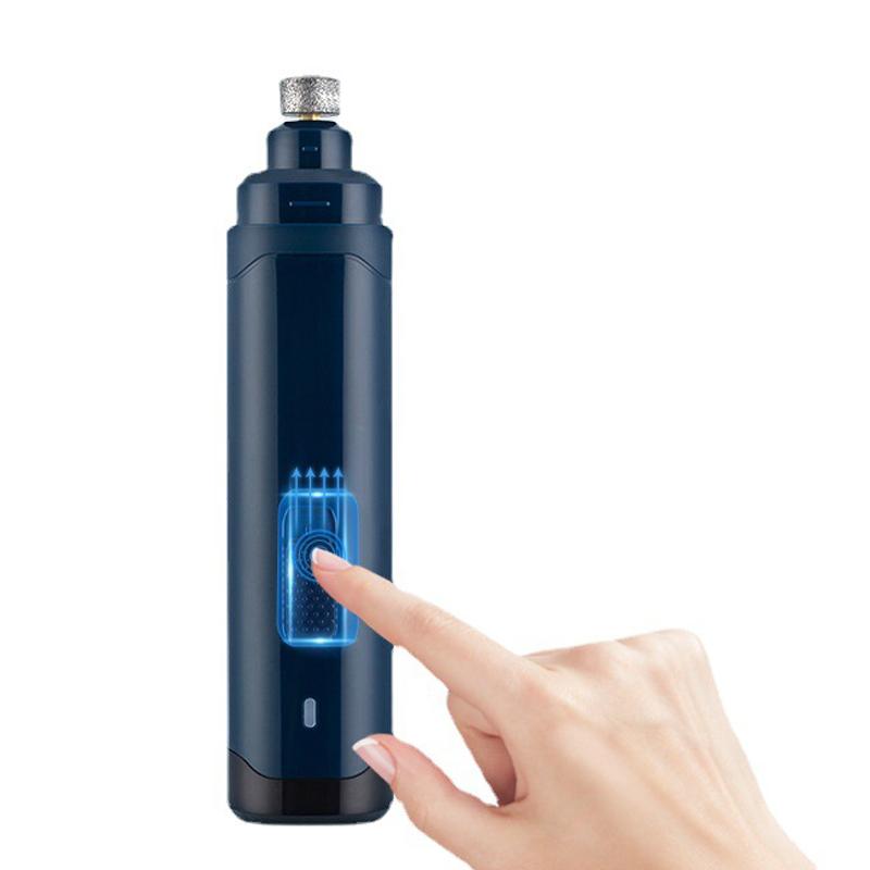 Dog Nail Grinder 2 Speed Regulation Quiet Painless Electric Pet Nail Trimmer for Pet Grooming Tools