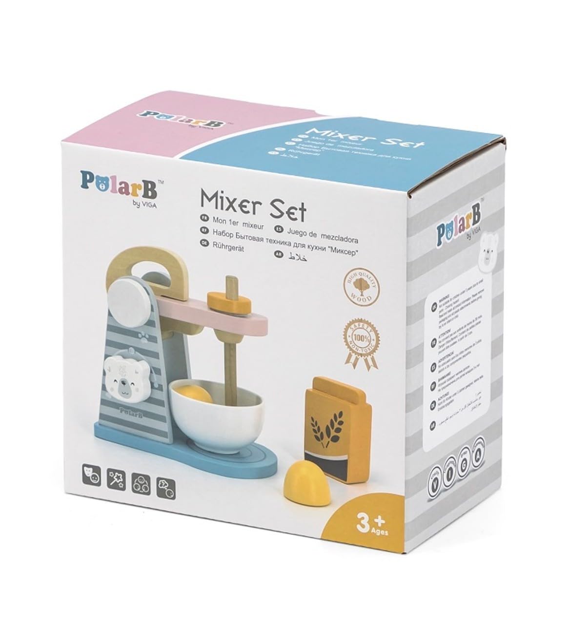 PolarB Набор для выпечки Polar B, Подарок на день рождения, Игрушка для ролевых игр, TYPR44019