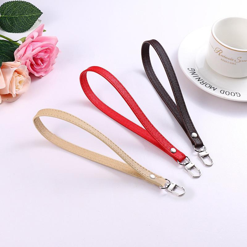 Artificial Leather Clutch Strap Strap Accessories Makeup Bag Transform Handle Diy Clutch Wrist Strap Strap Strap