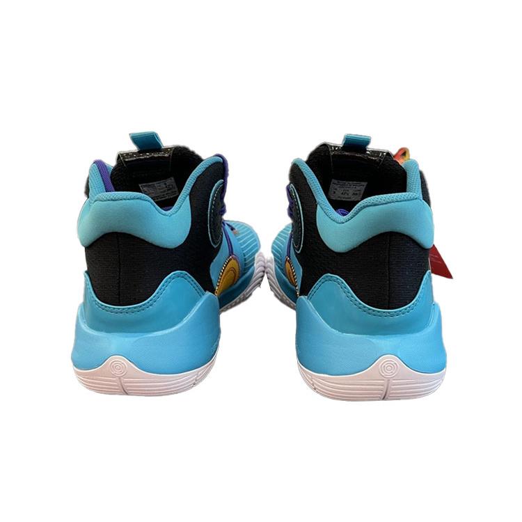 Li Ning Sonic 9 Team Textile, Synthetic Leather Cushioning Slip Resistant Abrasion Resistant Mid top Basketball Shoes ABPR017-3