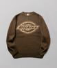 DICKIES Big Logo Hairy Knit Brown