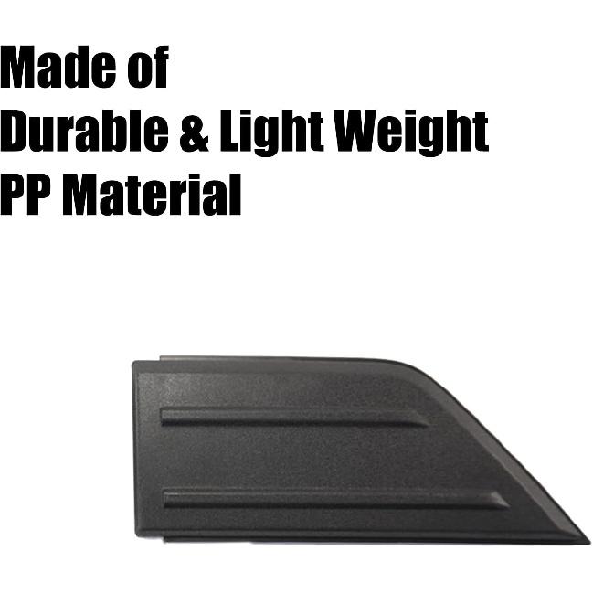 Front Lower Bumper Guards Pads Inserts End Caps Outer Cover Panel Grill for Ford F-150 F150 2021 2022 2023 Driver Side ML3Z-17E811-AA Exterior