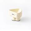 Cartoon Ceramic Cat Bowl High Footed Anti-ant Cat Bowl Slow Eating Bowl  Cat Feeding