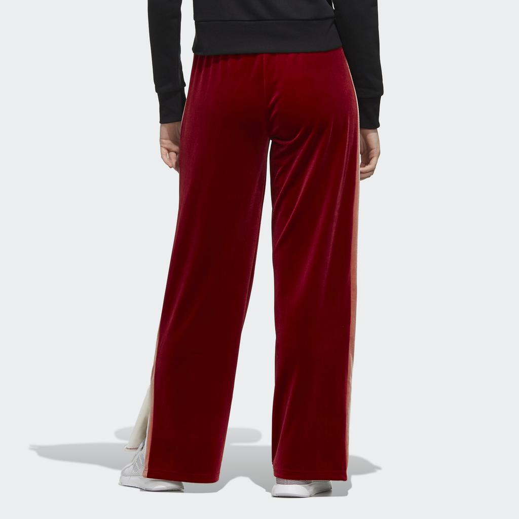 Adidas Neo Retro Casual Sports Pants Women Bottoms Red EI4363