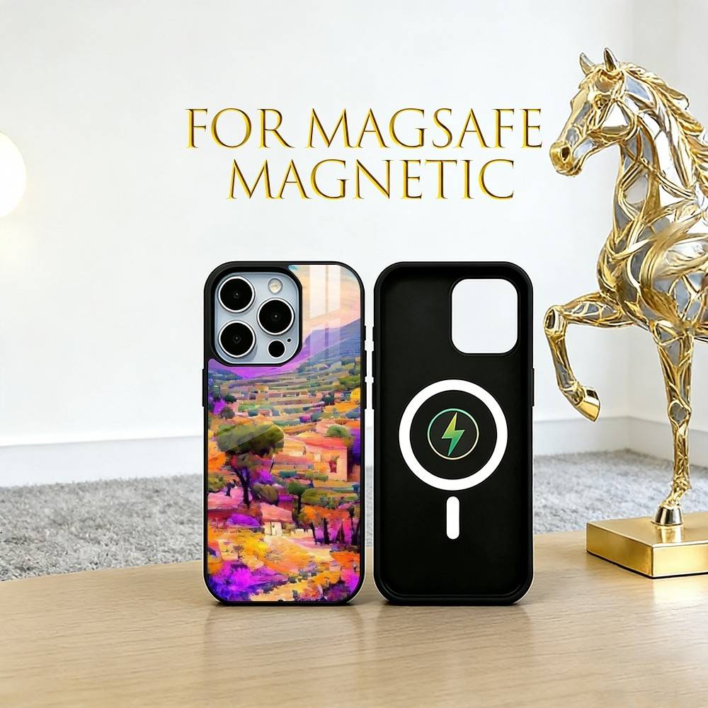 David Hockney Art Phone Case For iPhone17,16,15,14,13,12,11 Plus,Pro Magnetic with Magsafe Wireless Charging
