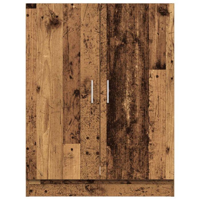 Furniture for Washing Machine Old Wood 70.5x71.5x91.5 Cm
