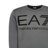 EMPORIO ARMANI EA7 Sweatshirts Men's Gray Crew Neck Moderate Regular 6KPM68-PJBWZ-1977