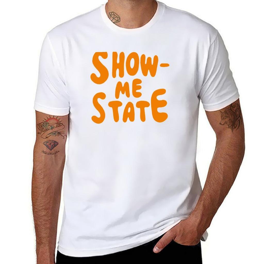 Missouri Showme State Tshirt Basic Plain Tee For Spring And Summer