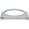 3.5 inch U Bolt Clamp Muffler Exhaust Clamp Saddle Style Heavy duty - Zinc Plate