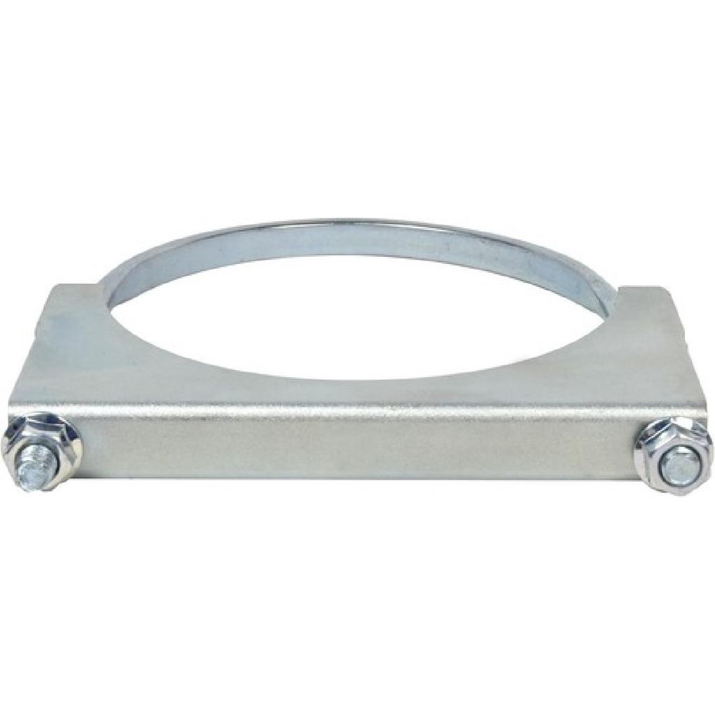 3.5 inch U Bolt Clamp Muffler Exhaust Clamp Saddle Style Heavy duty - Zinc Plate