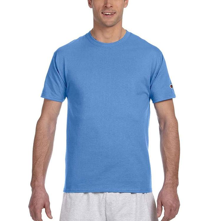 Champion T Shirt US Version Unisex Sky Blue T425-LB