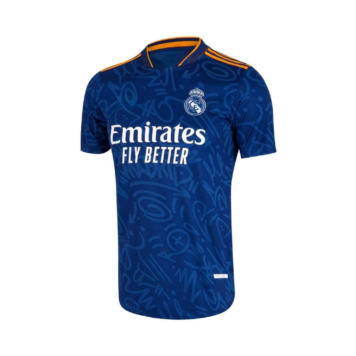 

Футбольная майка Realmadrid нового сезона с рисунком граффити 23/24