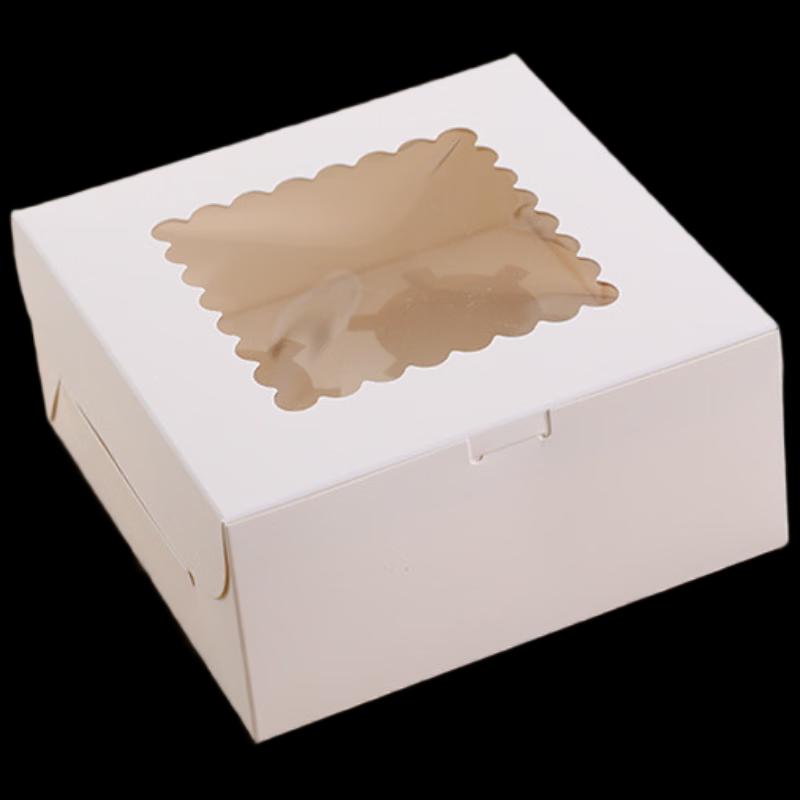 Deou Starlight Transparent 4-Cavity Cupcake Boxes