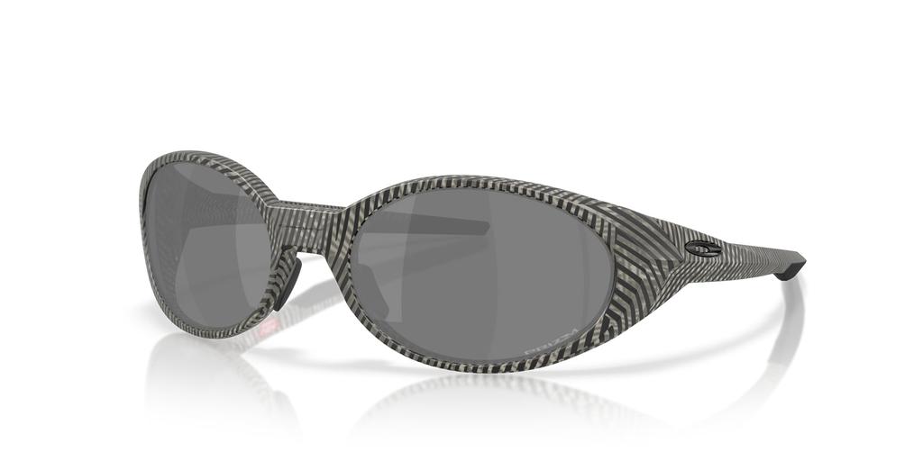 Oakley Sunglasses 0OO9438 94382758 Eyejacket Redux Matte Grey Ink Fingerprint Prizm Black Polarized [Oakley]