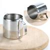 Stainless Steel Silvery Latte Art Coffeeware Cup Coffee Cream Pitcher Milk Foam Jug Measuring Cup