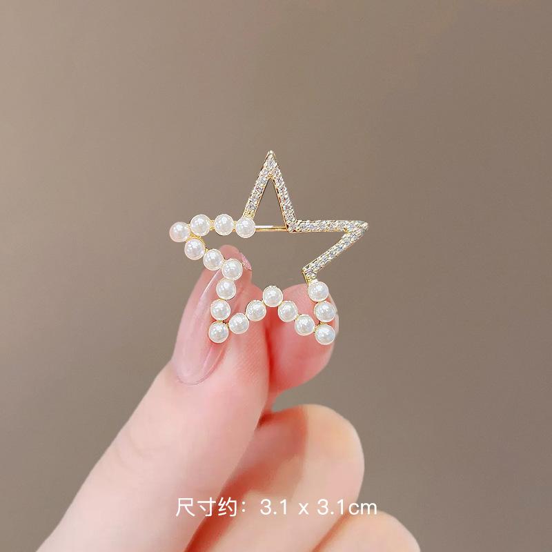 Fashion Corsage Brooch High-End Female Anti-Light Butterfly Brooch High-End Niche Corsage