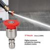 High Pressure Washer Turbo Nozzles 1/4'' Quick Connect Rotary Spray Jet Tip For Car Cleaning Patio - Efficient Cleaning
