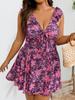2024 Retro Plus Size Women's One-Piece High-Waist Swimsuit - European & American Style 