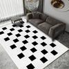 Light Luxury Living Room Carpet Room Large Area of Nordic Wind Sand Tea Table Mat All Shop with Dirt Resistant Floor Mat