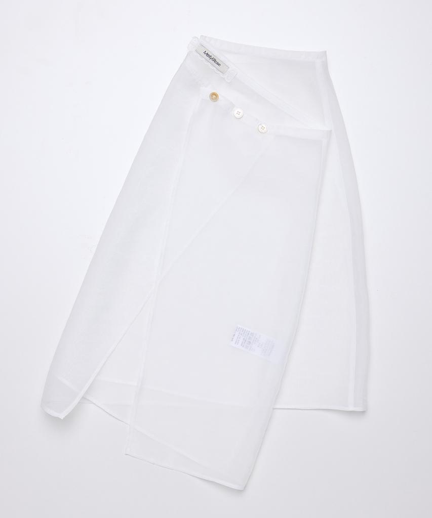 Melly And Rose Rose See-Through Wrap Skirt (304787)