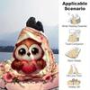 1pc Eagle Printing Lightweight Flannel Blanket, Comfortable and Warm Blanket, for Camping Sofa Bed and Couch Office, In All Seasons