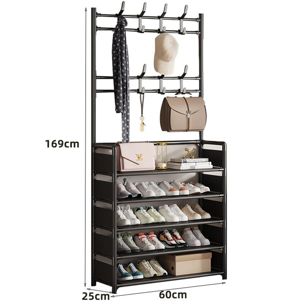 Simple shoe rack, household integrated hanger, multifunctional shoe cabinet, multi-layer assembly device, shelf
