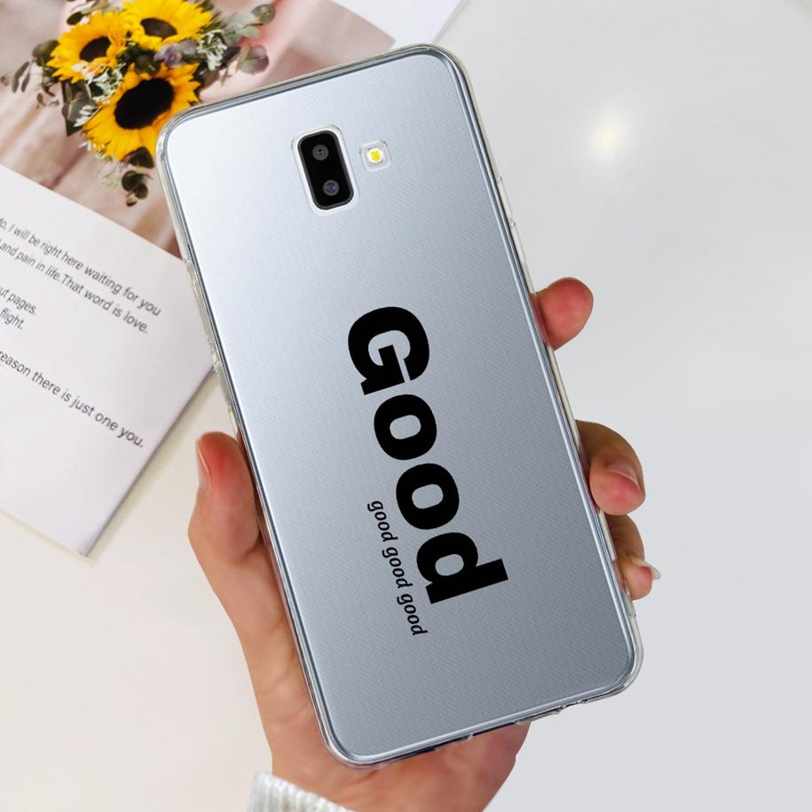 For Samsung J6 Plus Case J6 2018 J600F J610F Cover Luxury Marble Butterfly Clear Soft Cases For Samsung Galaxy J 6 J6+ 2018 Capa