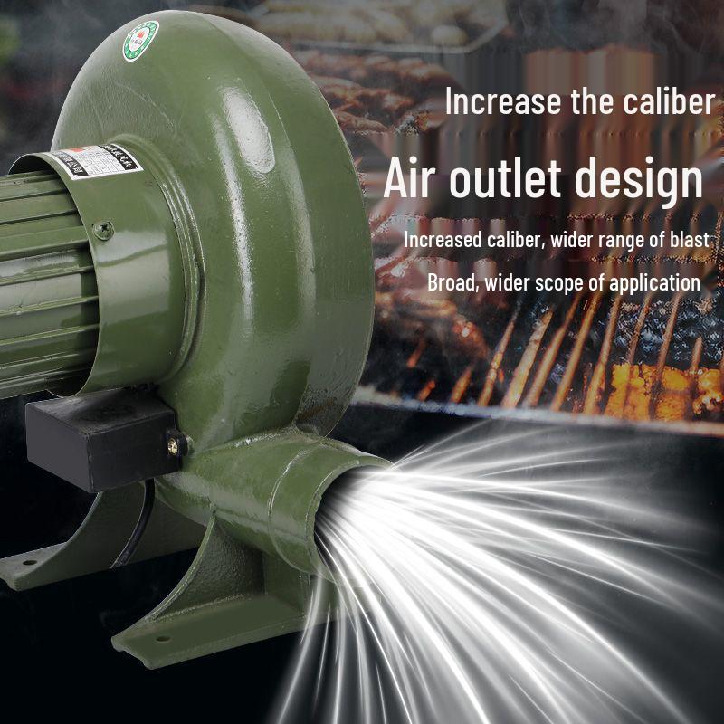 Centrifugal Pure Copper Electric Blower for Home, BBQ, and Industrial Use