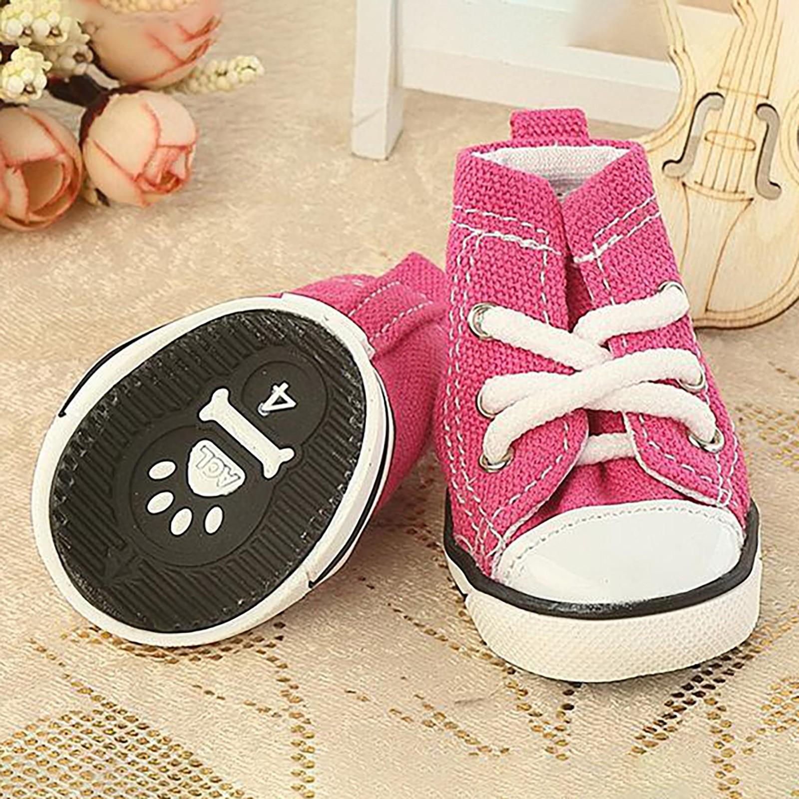 

Обувь для домашних собак Спортивная ковбойская обувь для собак Нескользящие ботинки для маленьких, средних и крупных собак, кошек Повседневные товары для питомцев Защитите своего щенка 2 розовый