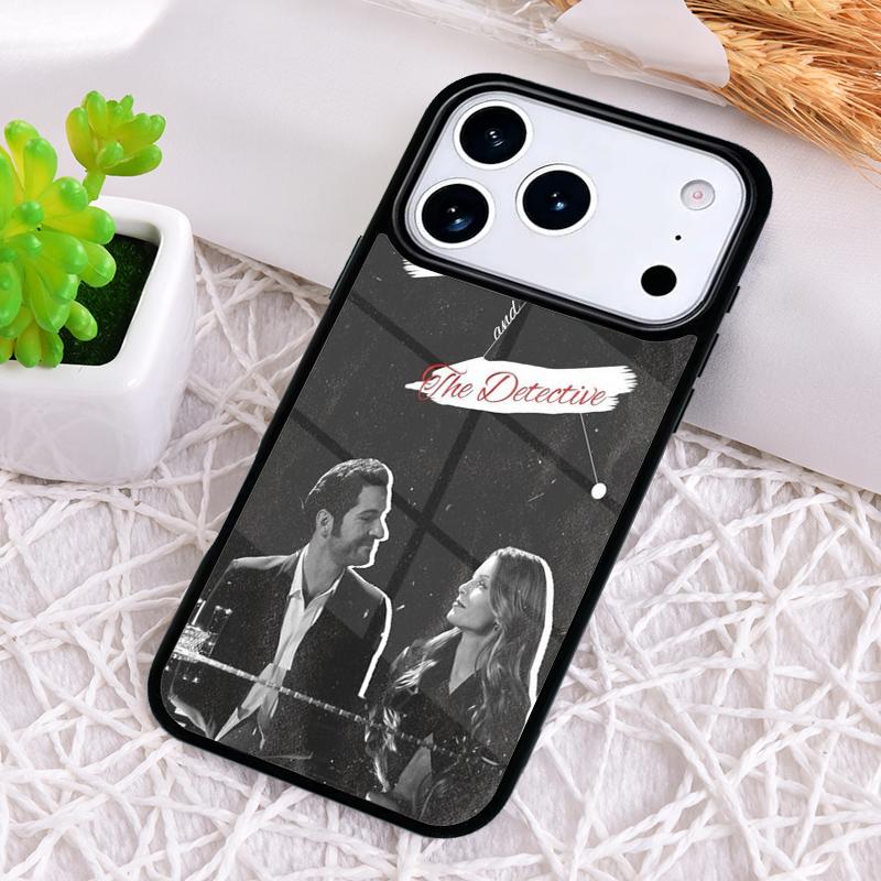 TV Series Lucifer Shockproof Phone Case for iPhone 17 Air 16e 15 11 12 14 13 Pro Max Cover Coque