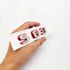 3D New style Two tone Number Letters S63 S65 S63L S65L ABS Emblem for W222 W223 Car Fender Trunk Logo Sticker