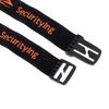 Cinghia Elastica per Lampada Frontale SecurityIng in Nylon 400mm Cinghia di Fissaggio alla Testa per Supporto Lampada Frontale da 22mm - 26mm