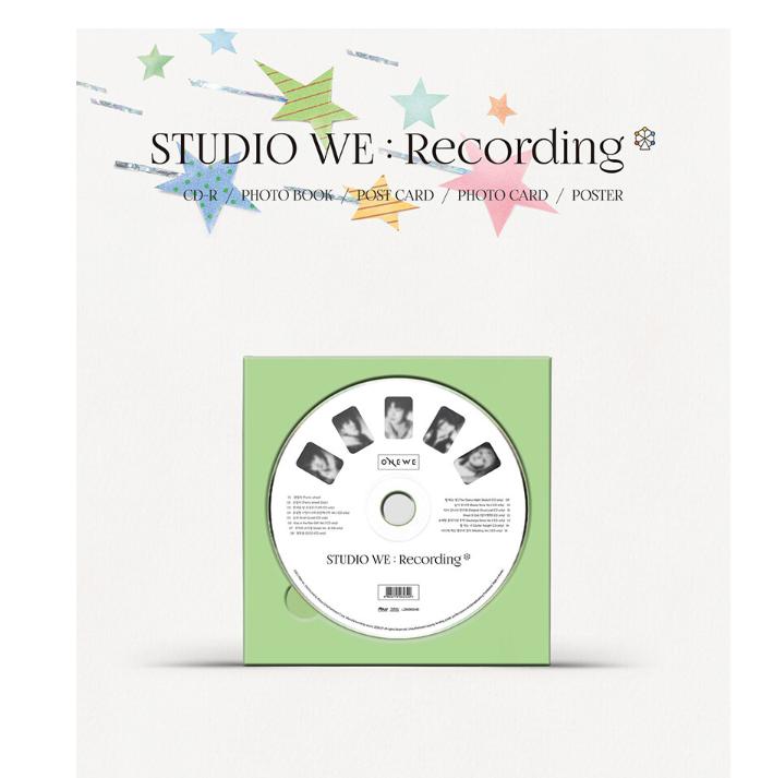 [Pre-order] ONEWE – STUDIO WE : Recording #4 Official Album